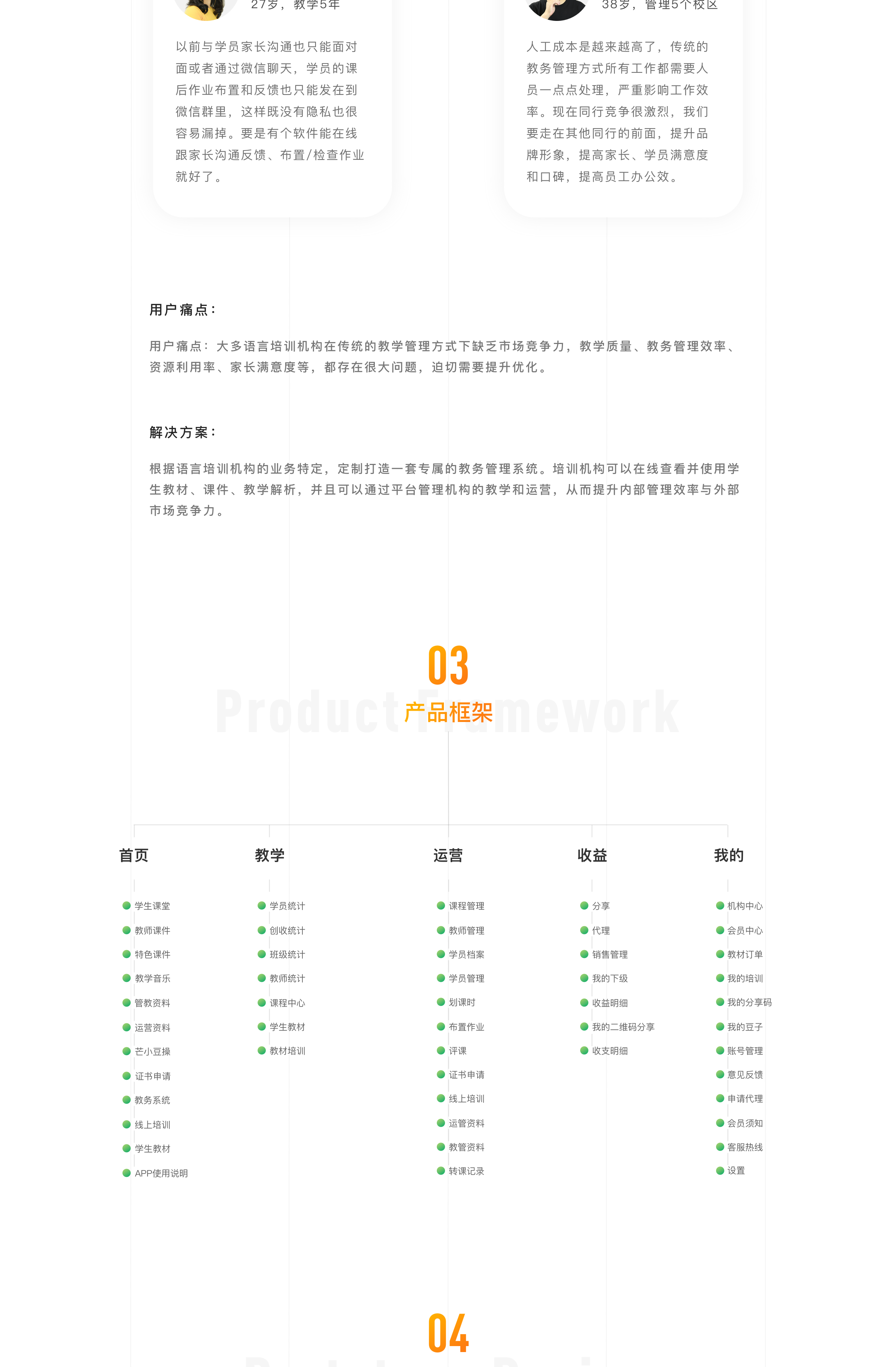 芒小豆APP-用户痛点、解决方案、产品框架